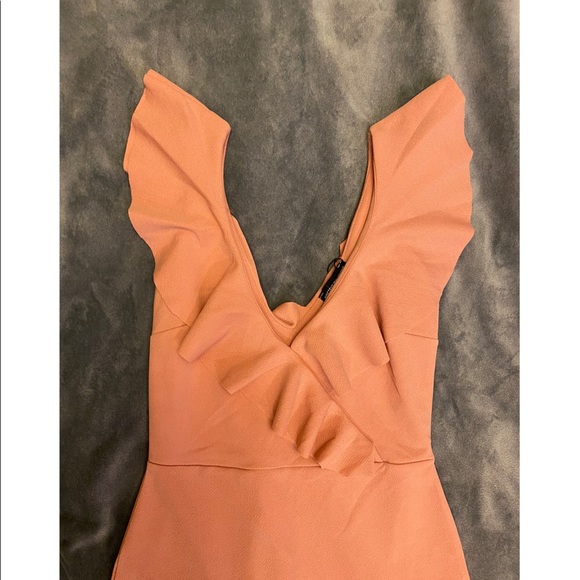 PrettyLittleThing Dresses Pretty Little Thing Soft Pink Ruffled